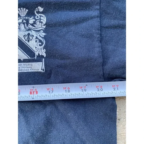 West Coast Truck Graphic Shirt Mens Small Black Short Sleeve Crewneck Tee Casual - Picture 4 of 5